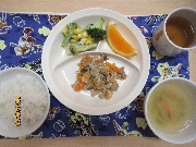 今日の給食とおやつ6月20日