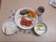 今日の給食とおやつ7月30日