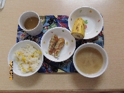 今日の給食とおやつ7月31日