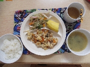 今日の給食とおやつ8月21日