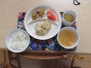 今日の給食とおやつ9月18日