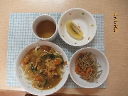 今日の給食とおやつ１１月１日